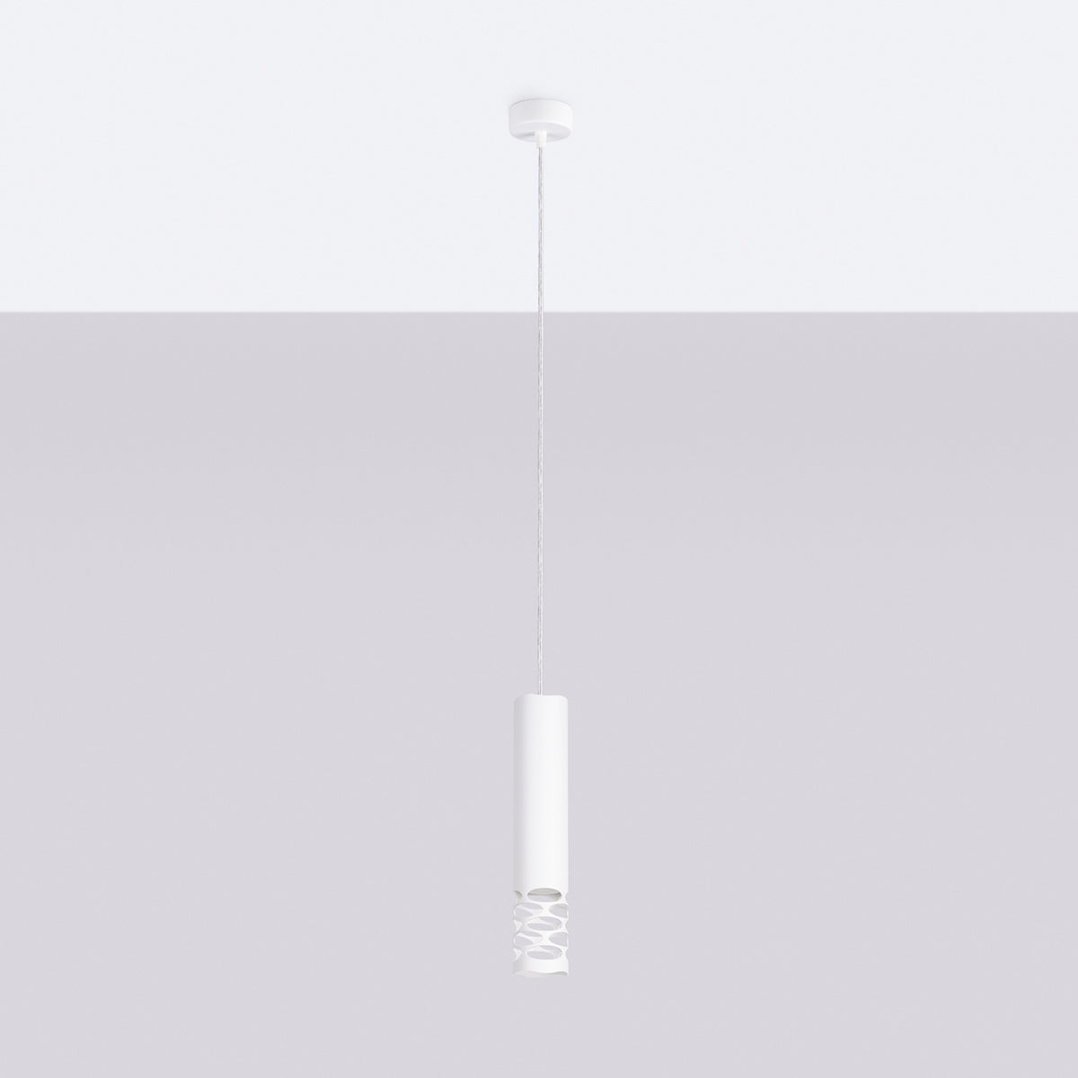 Lampe suspendue LIRO 1 blanc