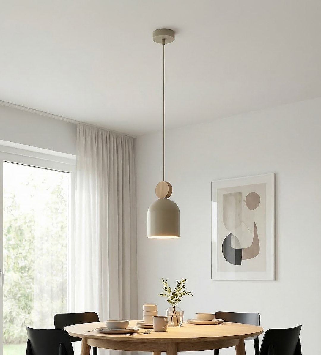 Suspension luminaire | Mesi Beige