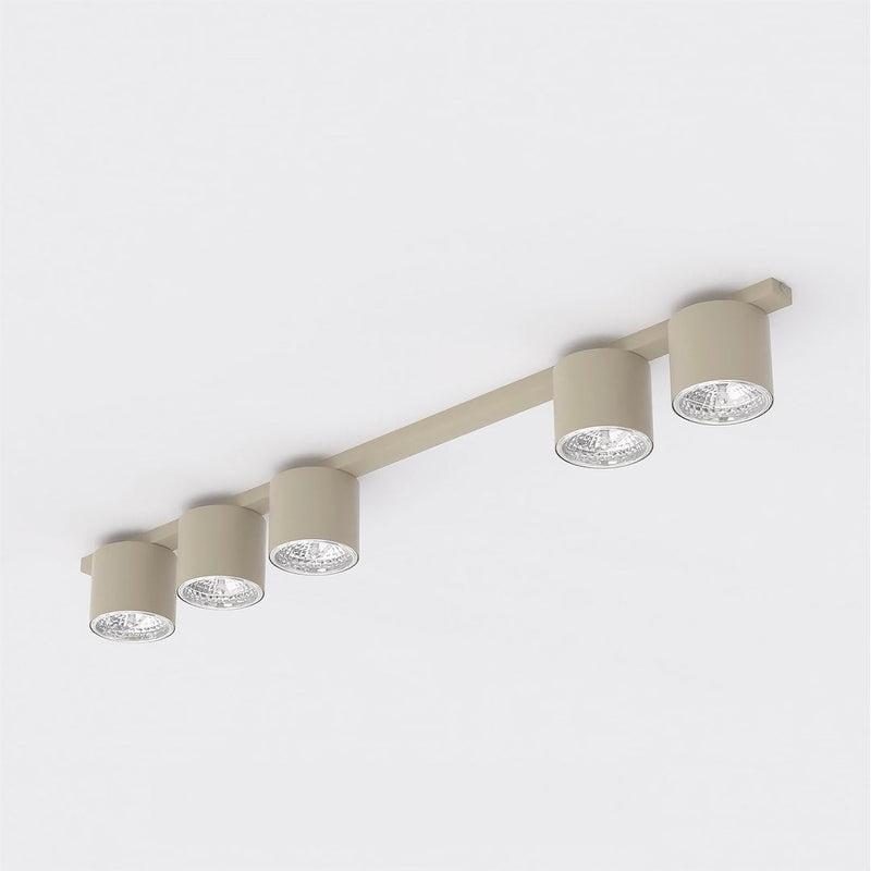 Plafonnier Nano 5 lumières beige