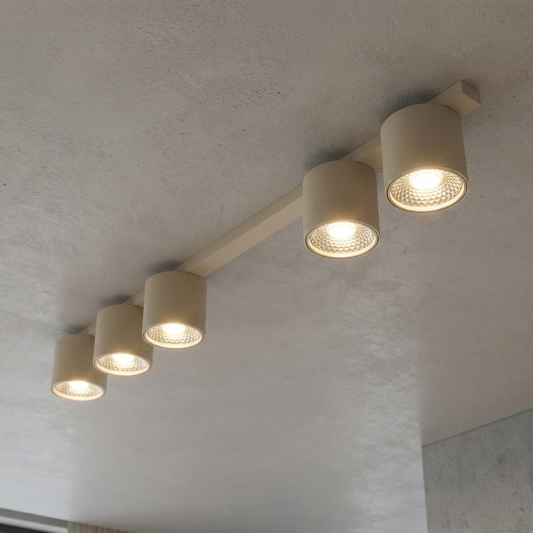 Plafonnier Nano 5 lumières beige