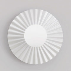 Applique murale Umbra blanche, verre blanc, P 25 cm