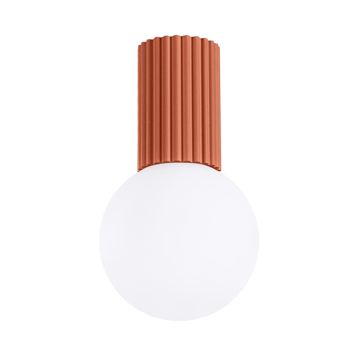 Plafonnier HALO IP44 Ocre rouge