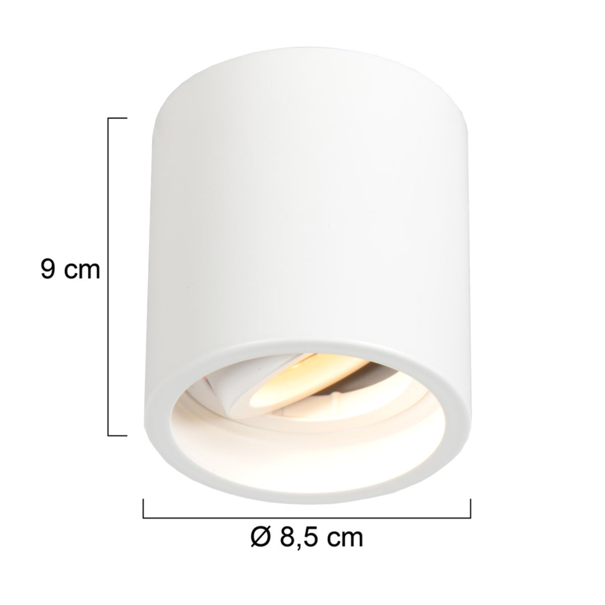 Spot Encastrable Blanc Pélite 1731W