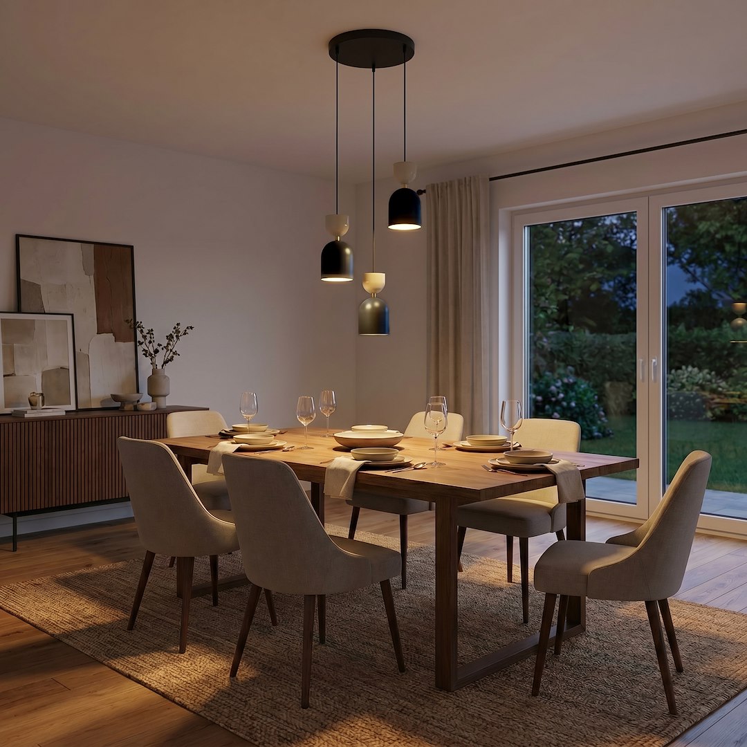 Suspension luminaire | Gaudi Noire H 34 cm