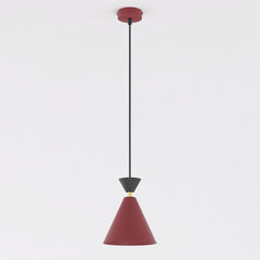 Suspension Klever bordeaux et noire