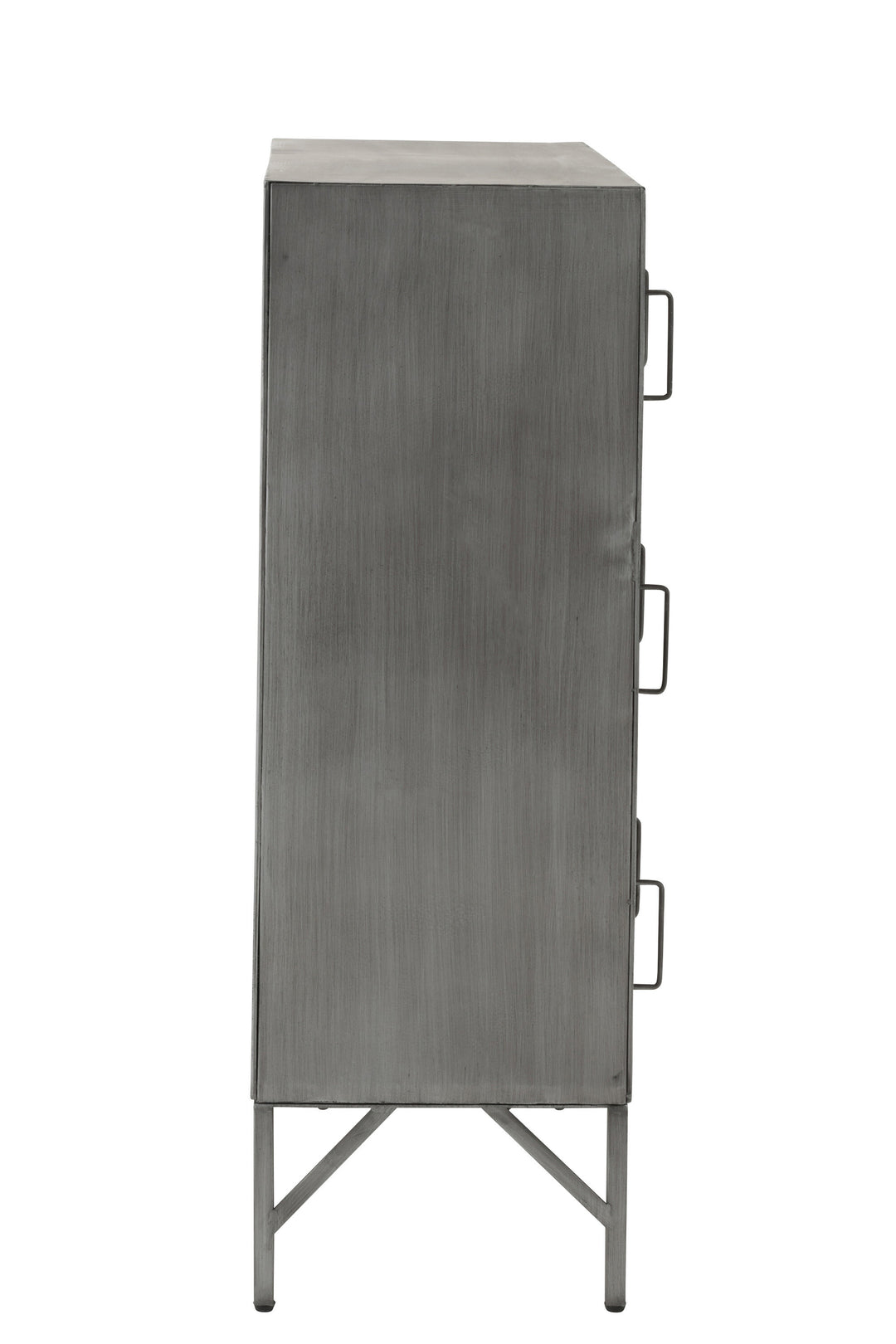 Armoire Métallique Argentée 9 Portes | Ayla