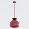 Suspension Geo bordeaux et noire