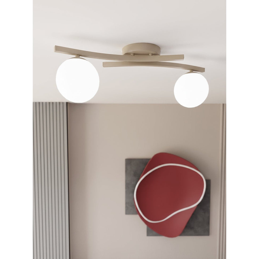 Luminaire plafonnier | Opus Beige
