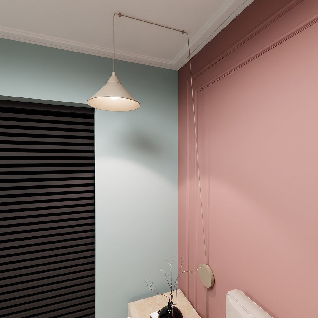 Suspension Abramo beige