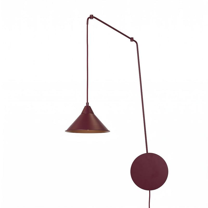 Suspension Abramo bordeaux