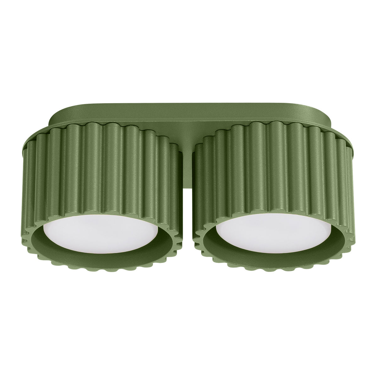 Plafonnier AURA 2 GX53 Vert olive