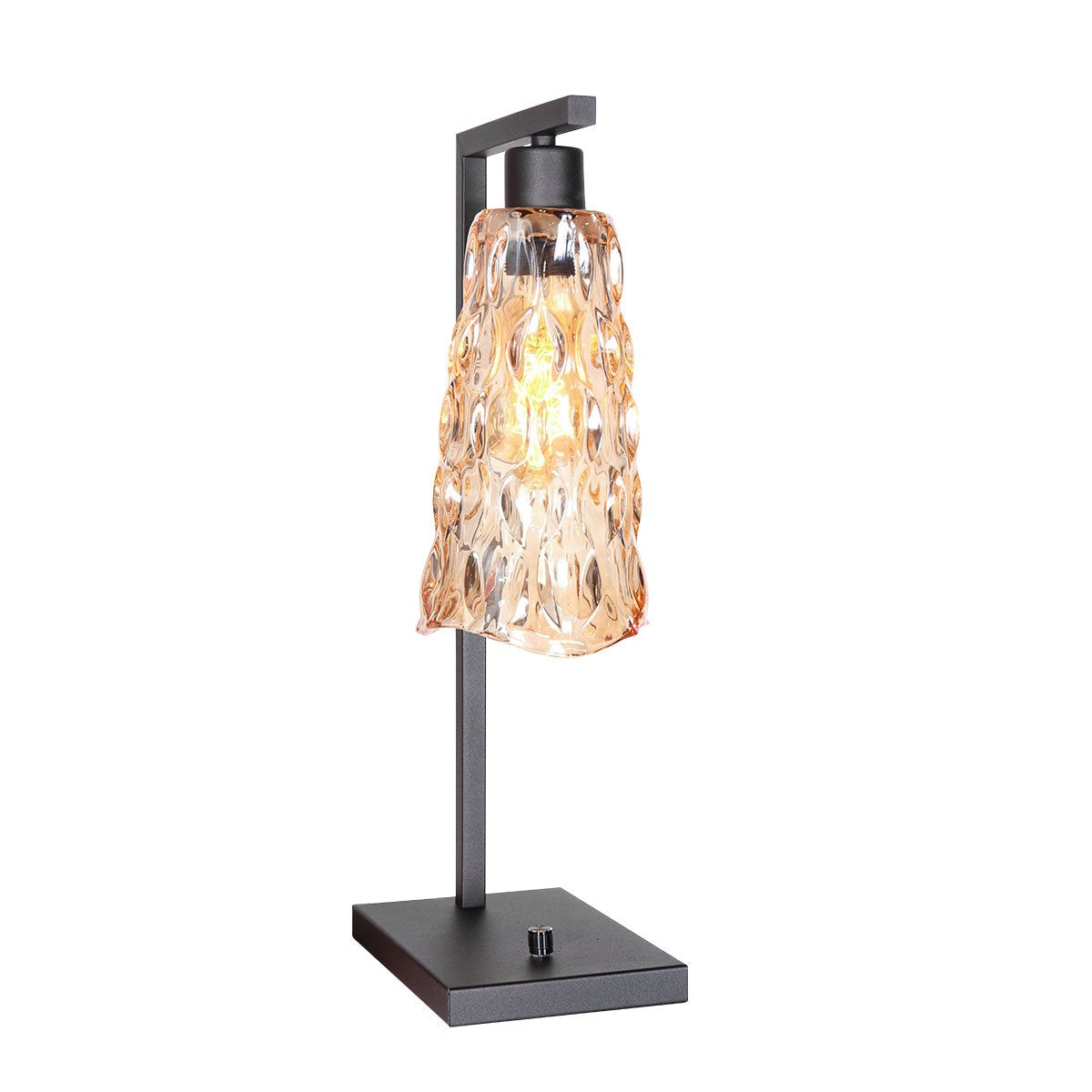 Lampe à poser Vidrio noir