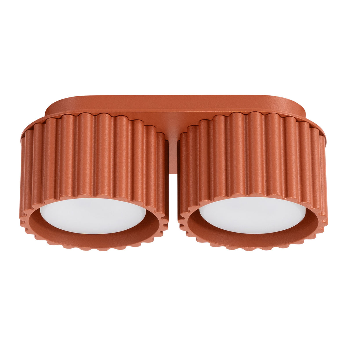 Plafonnier AURA 2 GX53 Ocre rouge
