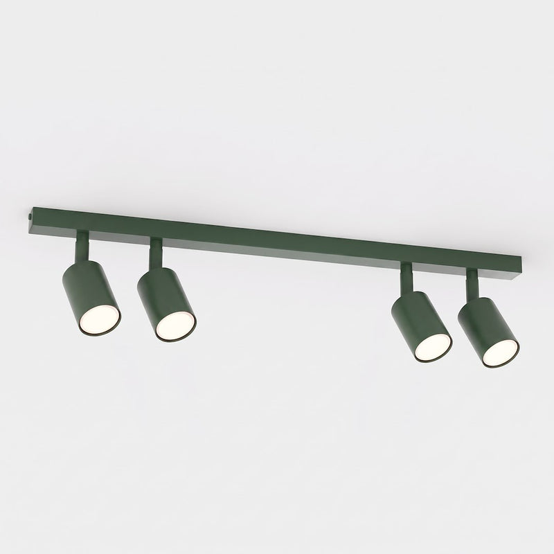 Plafonnier Flash 4 lumières vert