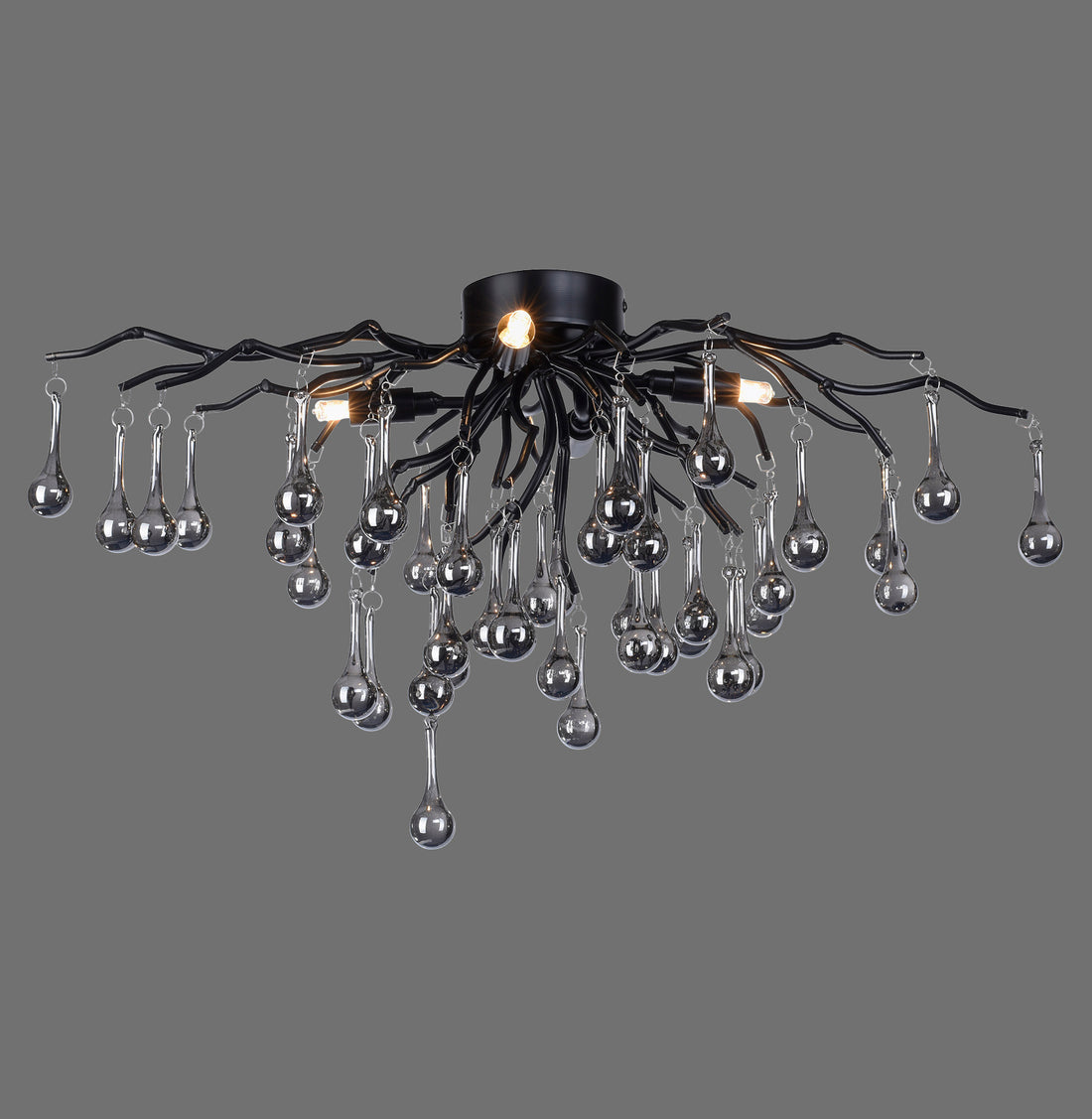 Luminaire plafonnier | Icicle Noir
