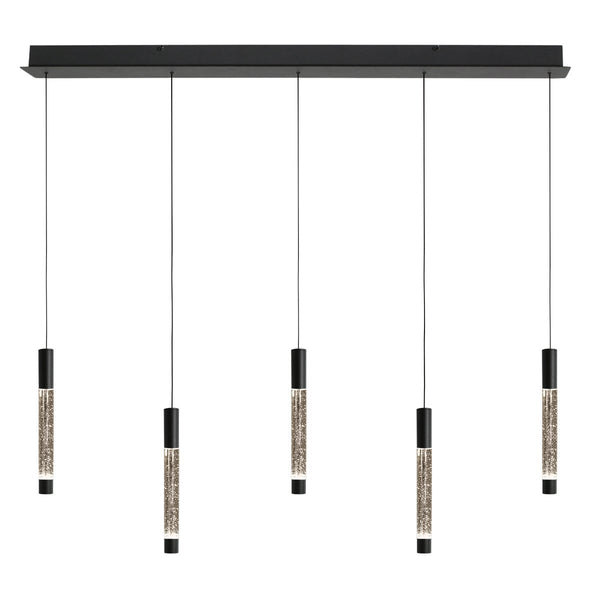 Suspension luminaire Alisio noir
