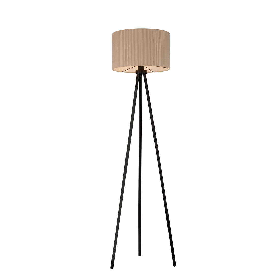 Lampadaire Green Duro beige et noir