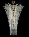 Suspension spirale en cristal L446CLN