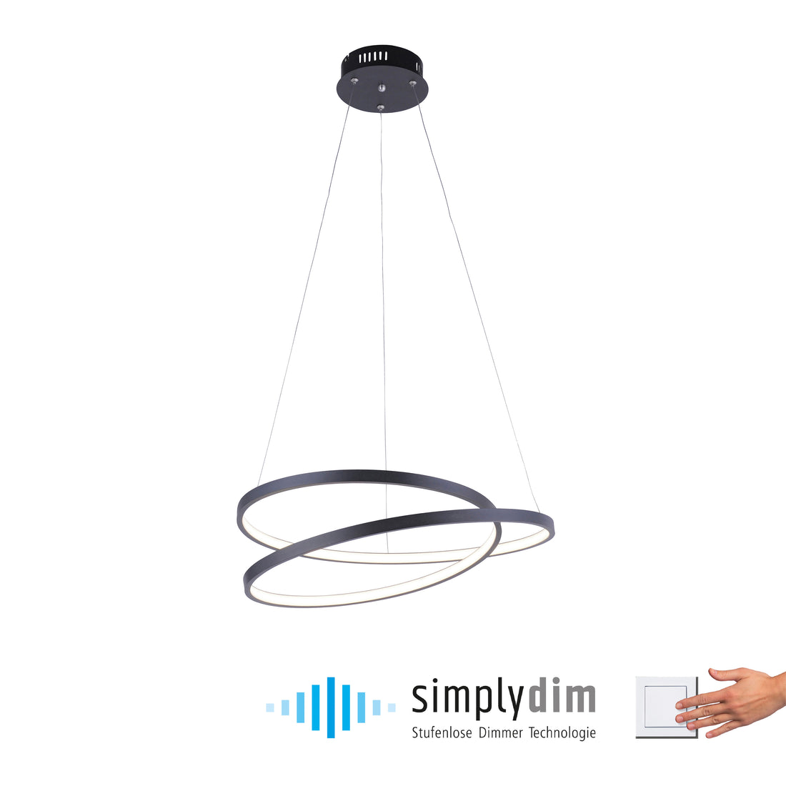 Suspension luminaire | Roman Noire