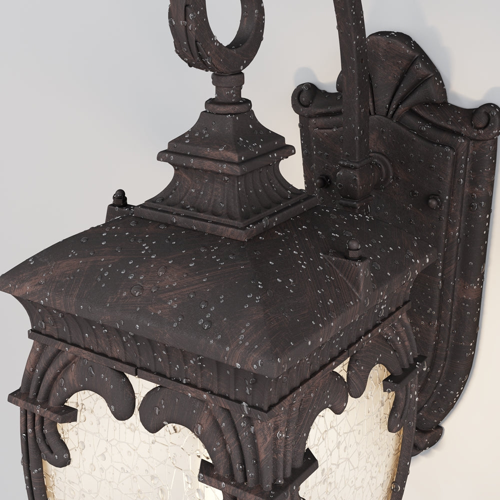 Fleur Applique Murale bronze
