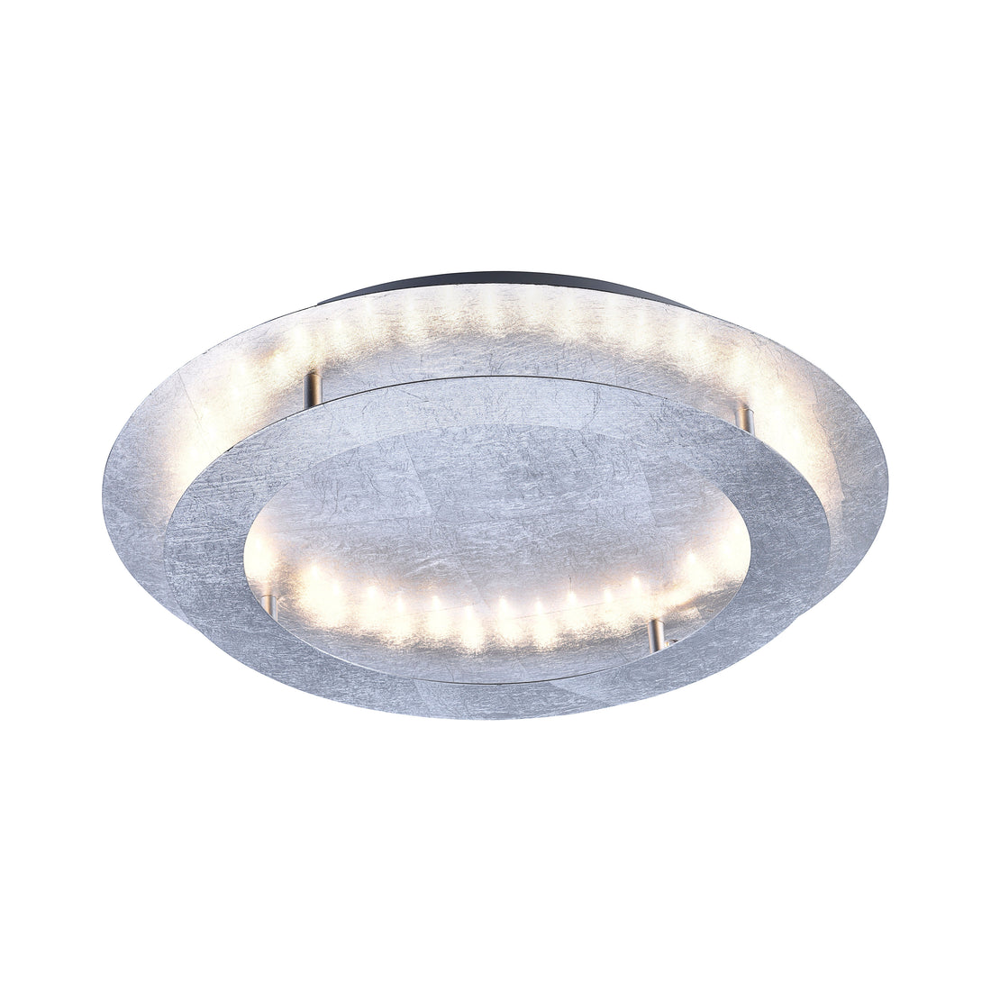 Plafonnier LED | Nevis Argenté L 50 cm