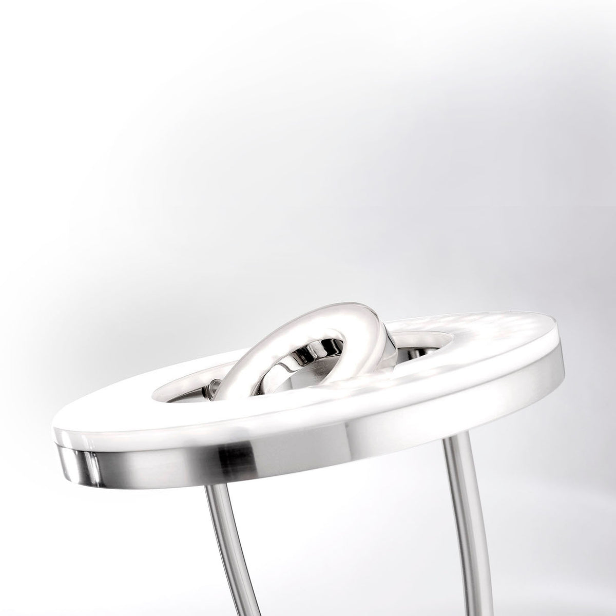 Lampadaire Helia acier, L 53 cm