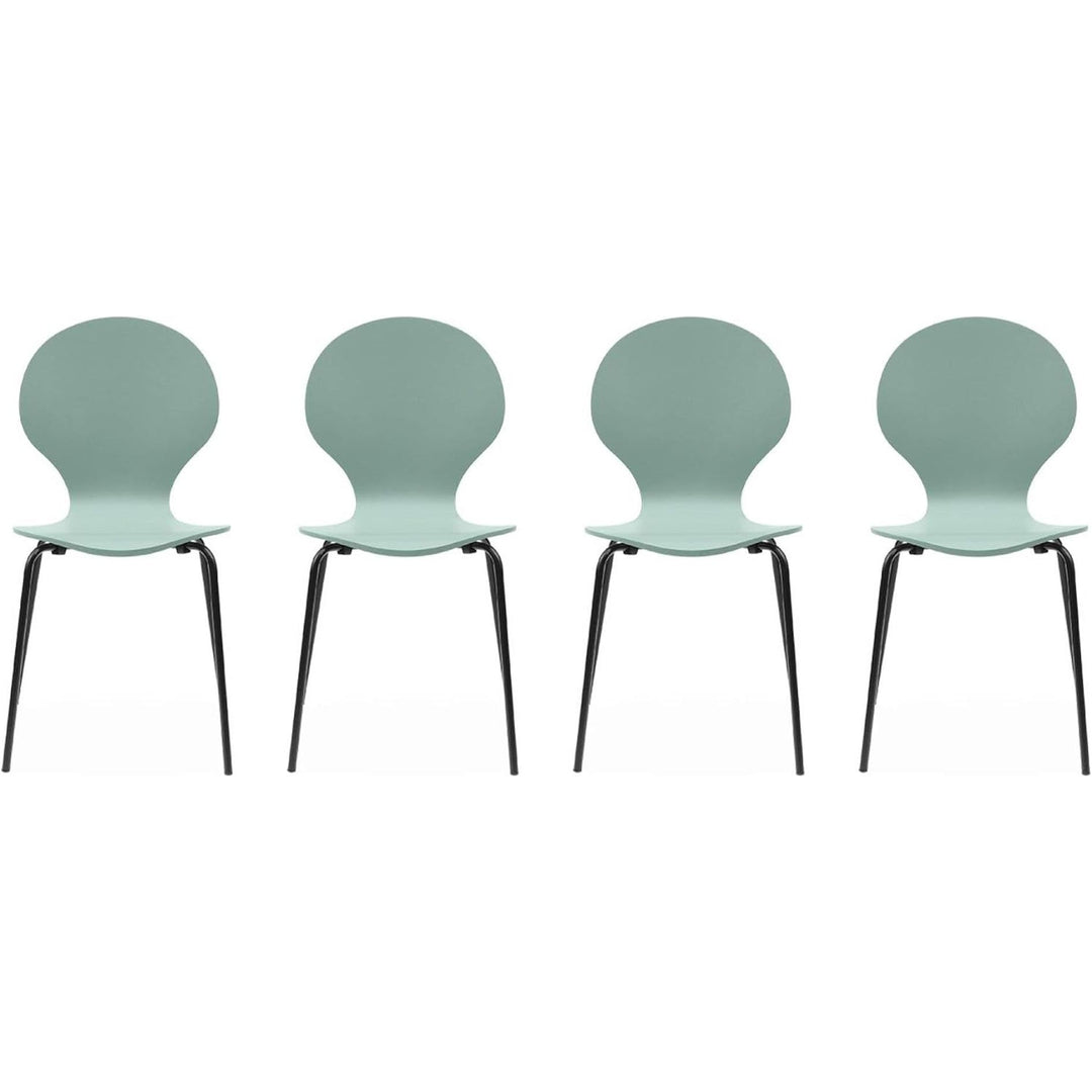 "Chaises Bois Métal Minimaliste" | Designix - 3333    - https://designix.fr/