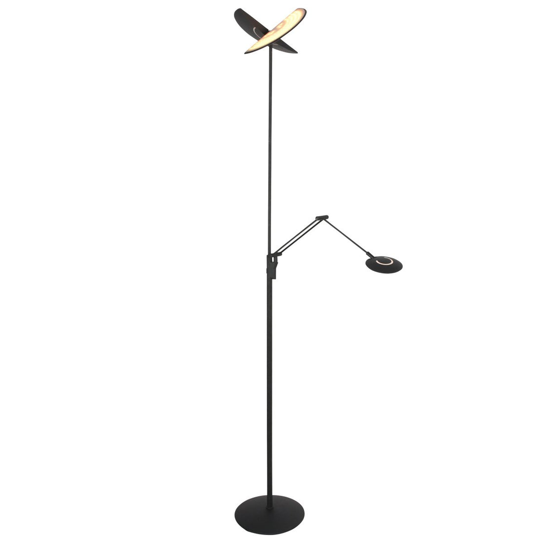 Lampadaire Zenith2 noir