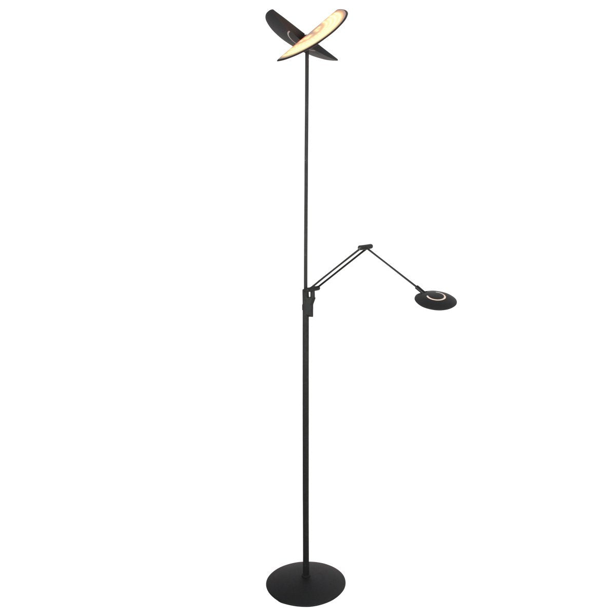 Lampadaire Zenith2 noir