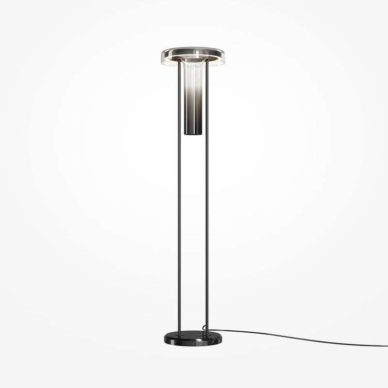 Ikebana Lampadaire noir