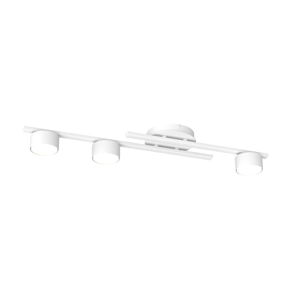 Plafonnier Fragment 3 lumières blanc
