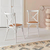 2 Chaises Bistrot Bois Rotin | Roh