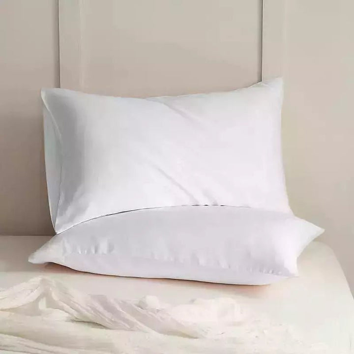 2 Taies d'Oreiller Coton | Pure - Designix Taies d'oreiller Blanc 2 pièces 51x71cm