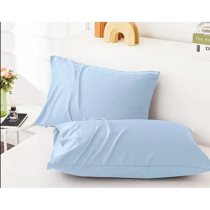 2 Taies d'Oreiller Coton | Pure - Designix Taies d'oreiller Blanc 2 pièces 51x71cm