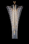 Suspension spirale en cristal L444CLN