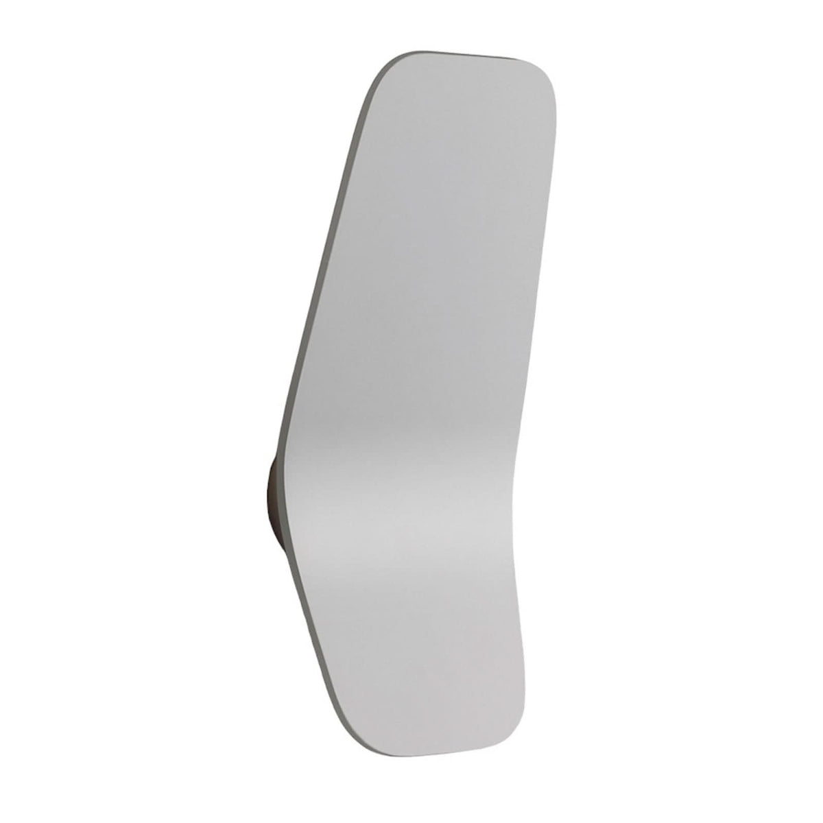 Applique murale LED Ashiya en aluminium, blanc mat, hauteur 27 cm