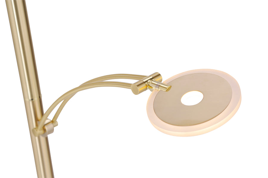Lampadaire Artur laiton mat