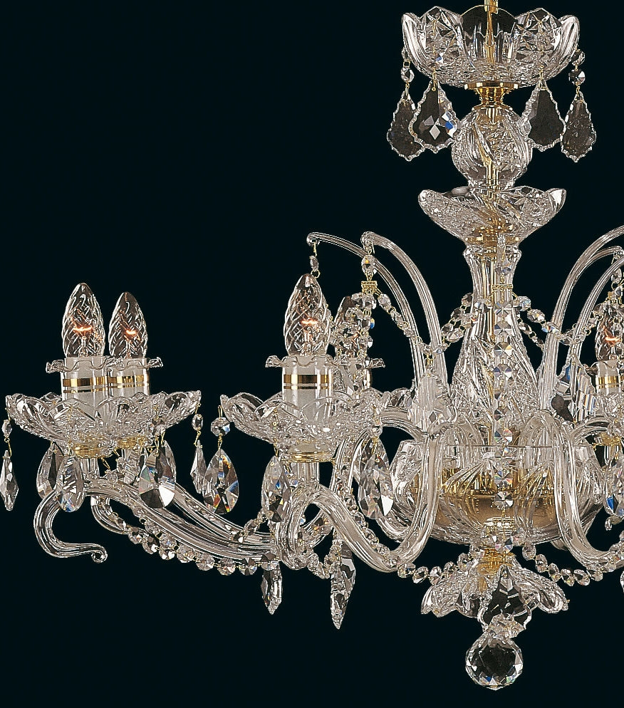 Lustre en cristal taille EL663819