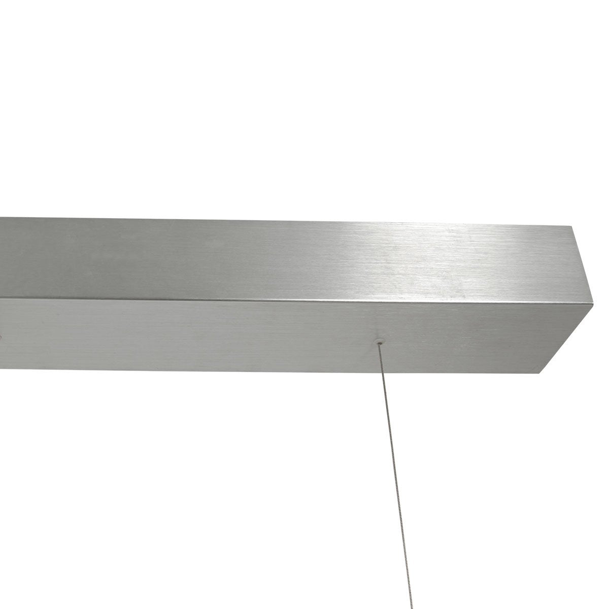 Suspension luminaire Bloc argenté