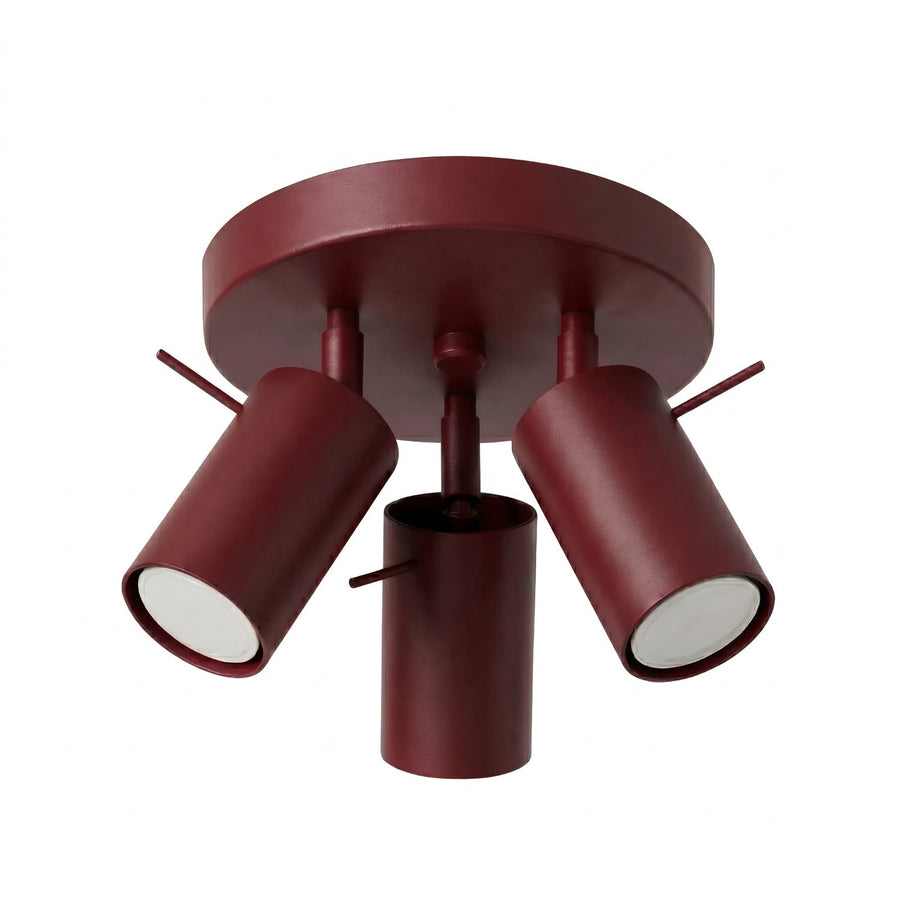 Plafonnier RING 3P Ø 25,7 cm Bordeaux