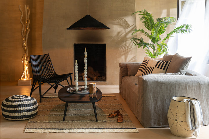 Housse Canapé Lin Naturel Monaco