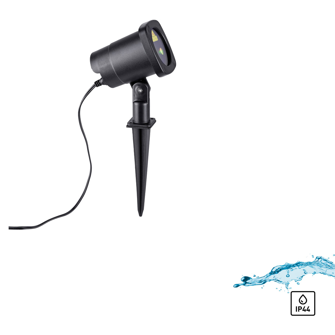 Piquet lumineux Laser noir