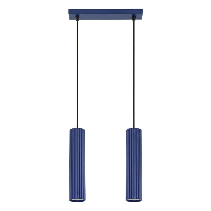 Lampe suspendue KARBON 2 Outremer