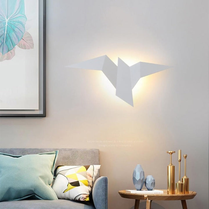 applique-murale-oiseau | Designix - Applique Murale Blanc - https://designix.fr