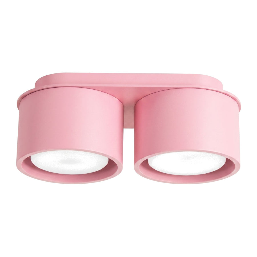 Plafonnier MODO 2 GX53 Rose