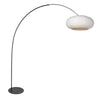 Lampadaire Anne-Curve noir