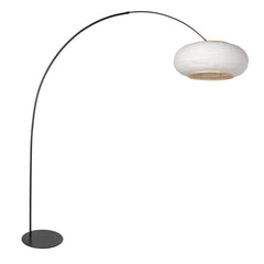 Lampadaire Anne-Curve noir