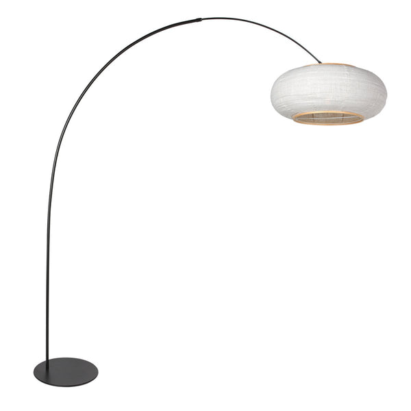 Lampadaire Anne-Curve noir