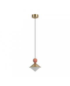 Suspensions coloris terracotta