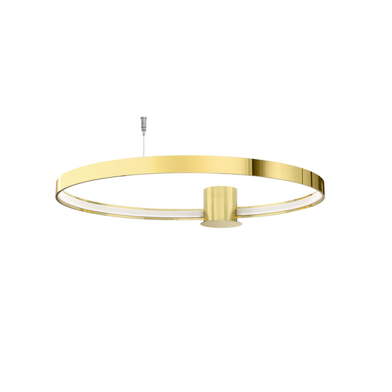 Plafonnier RIO 78 or poli LED 3000K